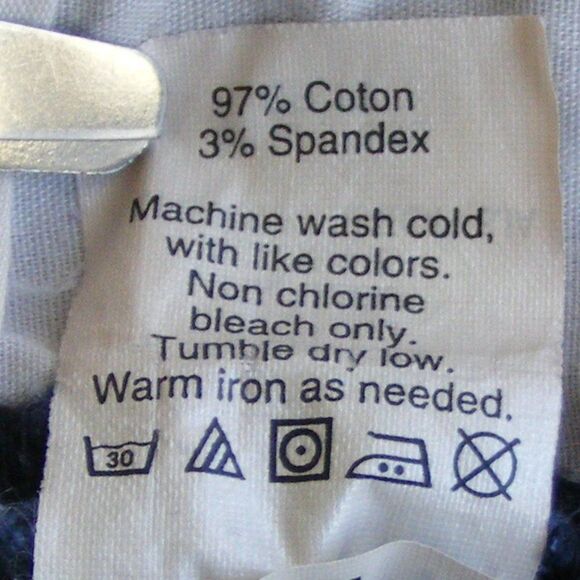 J.Crew Factory Shorts, 8, Chino, Blue, Anchors, Pockets, Zipper - Picture 13 of 13